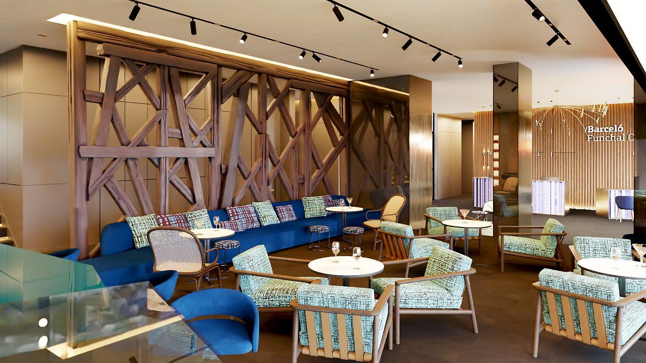 Готель Barcelo Funchal Oldtown Екстер'єр фото The Lounge at the airport